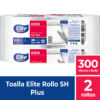 TOALLA ROLLO ELITE SIMPLE HOJA 300MTS X 2UN - CODIGO 6309