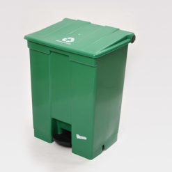 CESTO A PEDAL 30L. VERDE ROYCO