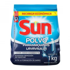 POLVO LAVAVAJILLA SUN X 1KG.