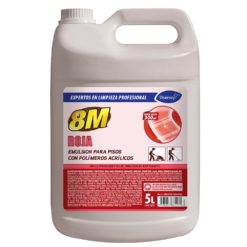 CERA LIQUIDA 8M ROJA X 5L