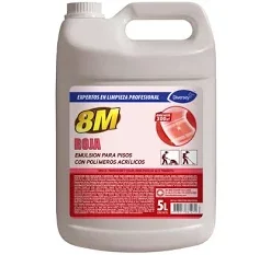 CERA LIQUIDA 8M ROJA X 5L