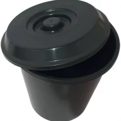 CESTO RESIDUO GEMPLAST C/TAPA 8 LTS.