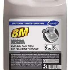 CERA LIQUIDA 8M NEGRA X 5L