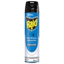 INSECTISIDA AEROSOL RAID SIN OLOR