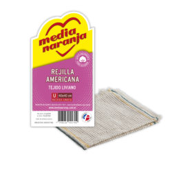 REJILLA SIMPLE MEDIA NARANJA
