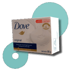 JABON CREMA DOVE X 90 G.
