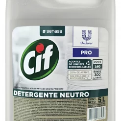 DETERGENTE NEUTRO ACTIVE GEL CIF X5L