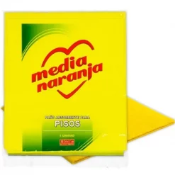 PAÑO ABSORBENTE PISOS MEDIA NARANJA X 1 UNID. 50CMX57CM