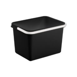 BALDE 8LT NEGRO ITALIMPIA - CODIGO 81078