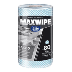 6387 - ELITE PAÑOS MAXWIPE X80 AZUL