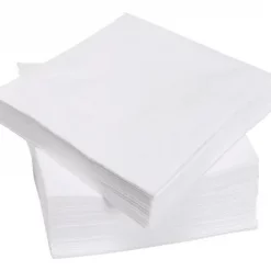 6534 - SERVILLETAS ELITE DOBLE HOJA EXTRA BLANCA 100UNI 24CM X 24CM