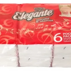982 - PAÑUELOS DESCARTABLES ELEGANTE TRIPLE HOJA 6 PAQU