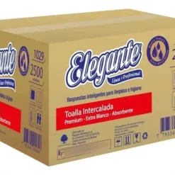 1029 - TOALLA INTERCALADA ELEGANTE PREMIUM 4 PANELES X