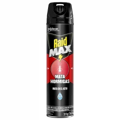 INSECTICIDA AEROSOL RAID MAX MATA HORMIGAS