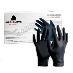 GUANTES DE NITRILO NEGRO X CAJA DE 100 - TALLE S