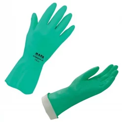 GUANTES MAPA LATEX ULTRANITRIL -VERDES- TALLE 8