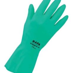 GUANTES MAPA LATEX ULTRANITRIL -VERDES- TALLE 8