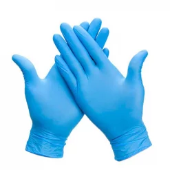 GUANTES DE NITRILO -COLOR- X CAJA DE 100UN - TALLE XL