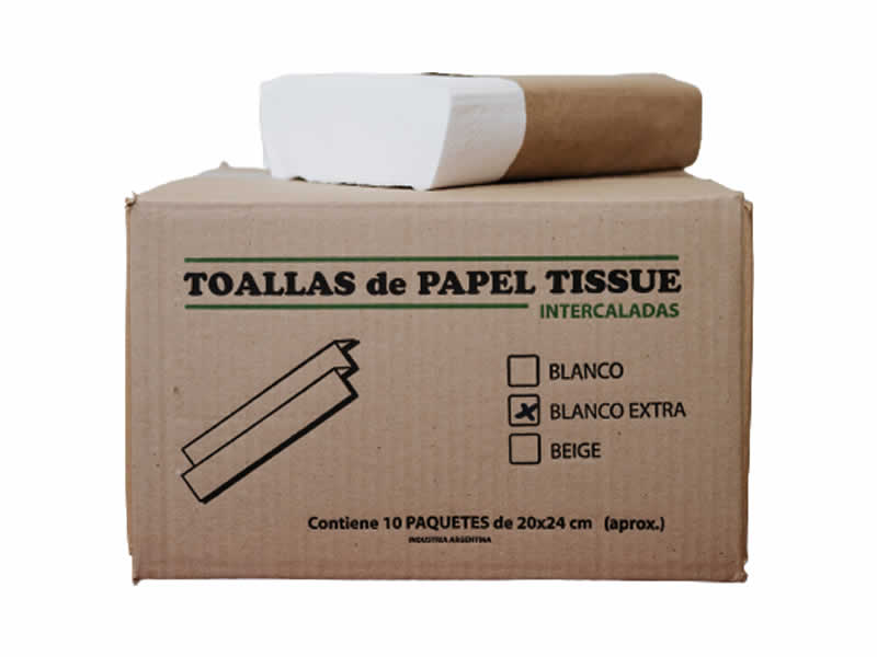 TOALLA INTERCALADA