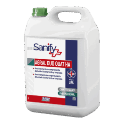 LIMPIADOR DESINFECTANTE CUATERNARIO AGRAL DUO QUAT SUTTER X5L