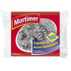 MORTIMER ESPONJA DE ACERO X UNID