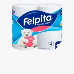PAPEL HIG. FELPITA SIMPLE HOJA 30MTS X 4UN X 12 COD 1001