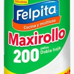 ROLLO DE COCINA FELPITA X 200 PAÑOS X 12UN COD 1021