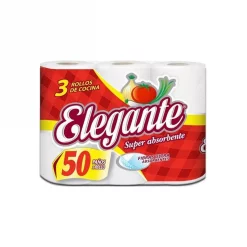 927 - ROLLO DE COCINA ELEGANTE 3UN X 8 X 50 PAÑOS